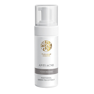 Anti-acne Пенка-мусс для умывания для проблемной кожи, 150 мл. Очищение, нормализация работы сальных желёз, уменьшение количества чёрных точек.